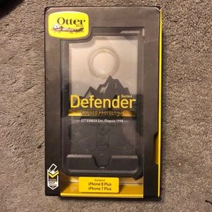 Brand new iPhone 7/8 plus Otter box defender case
